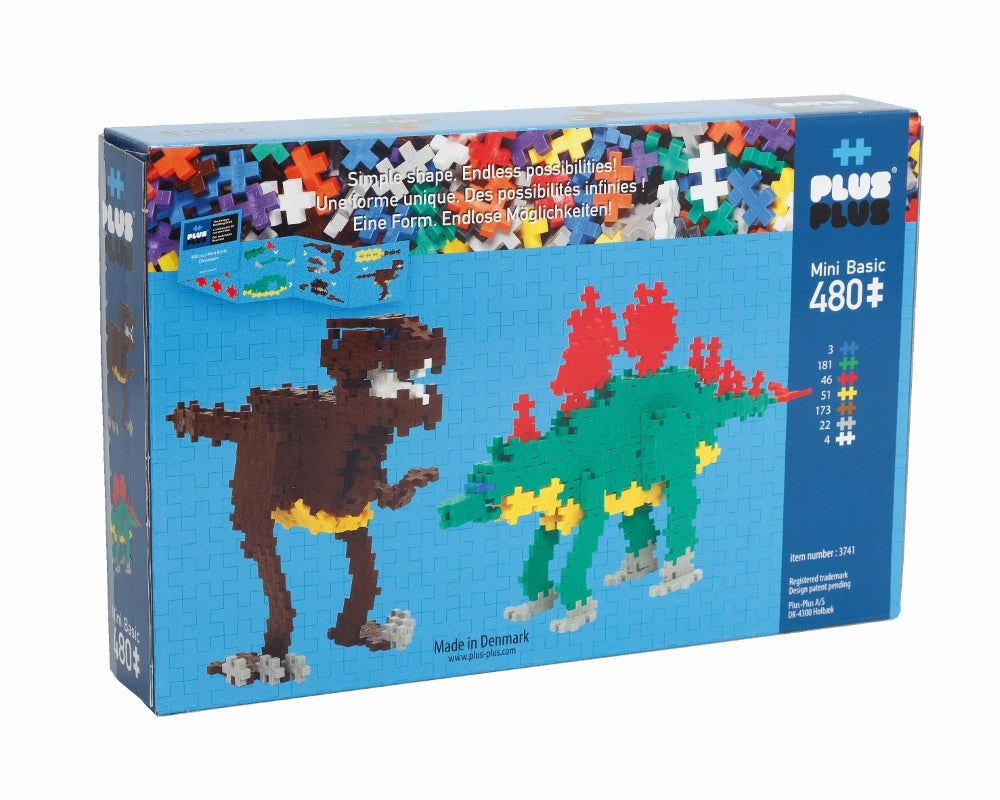 Plus Plus konstruktorius, Dinozaurai, Mini bazinės 480