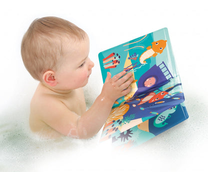 Žaislai vaikams maudymosi knygelė su pirščiukų žaidimu