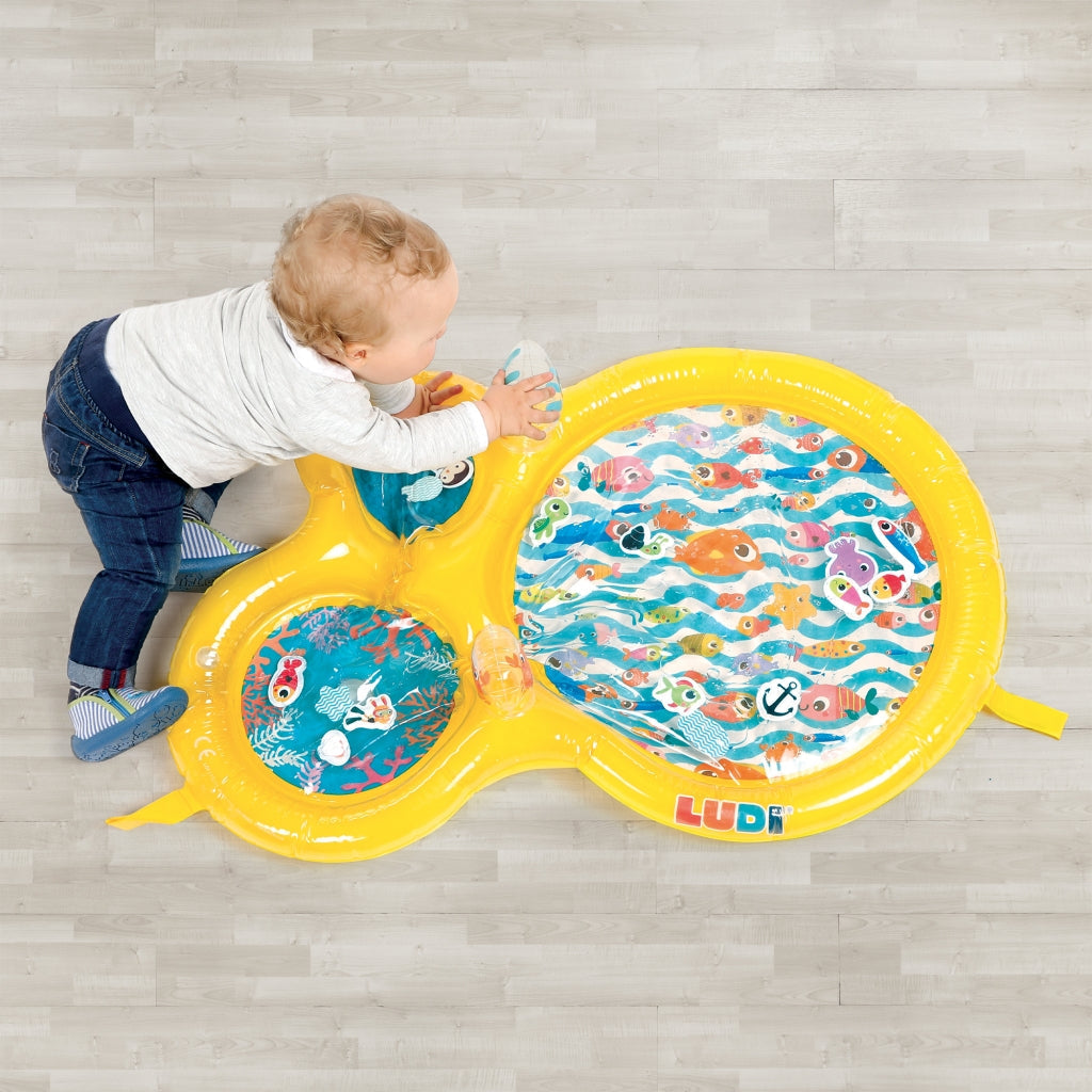 Žaislai vaikams pripučiamas vandens kilimėlis