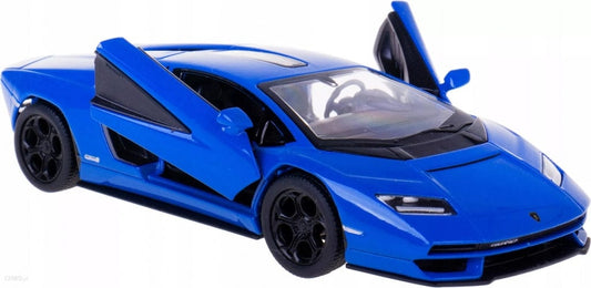 KiNSMART automobilis, Lamborghini Countach LPI 800-4, mėlynas