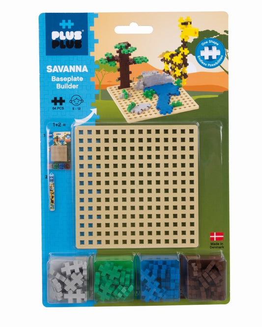 Konstruktorius PLUS PLUS SAVANA + pagrindas