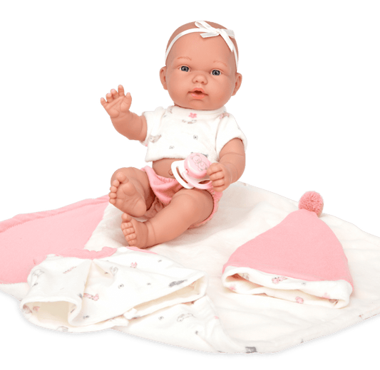 Arias kūdikėlis su priedais, 26 cm