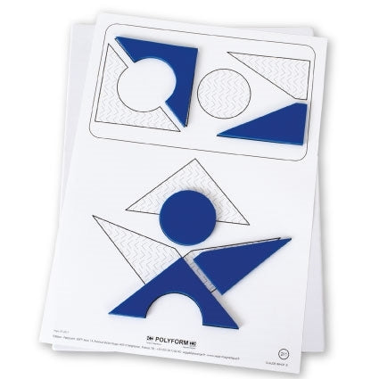 Magnetinis rinkinys Formos, 4 vaikams