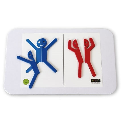 Magnetinis rinkinys Siluetai, 4 vaikams