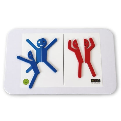 Magnetinis rinkinys Siluetai, 4 vaikams