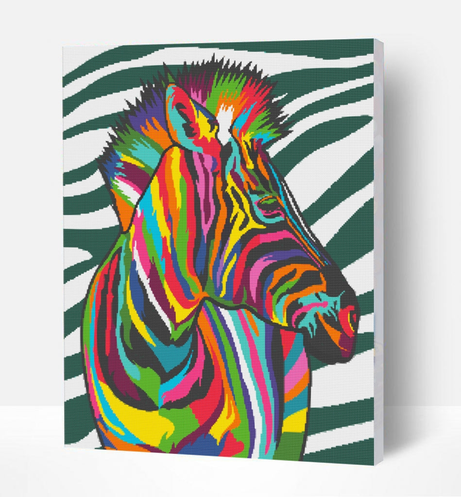 Splat Planet deimantinė dėlionė ZEBRAS 30x40 cm